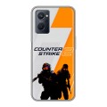 Дизайнерский силиконовый чехол для Realme 9i Counter Strike