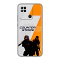 Дизайнерский силиконовый чехол для Xiaomi Redmi 10A Counter Strike