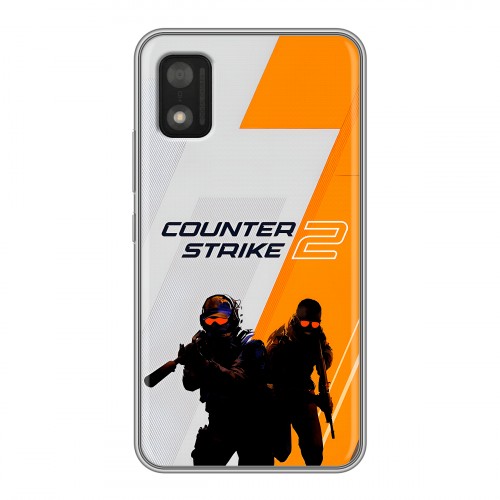 Дизайнерский силиконовый чехол для Itel A17 Counter Strike