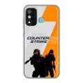 Дизайнерский силиконовый чехол для Itel A27 Counter Strike