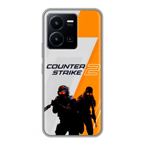 Дизайнерский силиконовый чехол для Vivo Y35 Counter Strike