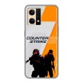 Дизайнерский силиконовый чехол для OPPO Reno7 Counter Strike