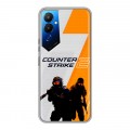 Дизайнерский силиконовый чехол для Tecno Pova 4 Counter Strike