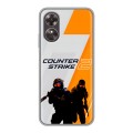 Дизайнерский пластиковый чехол для OPPO A17 Counter Strike