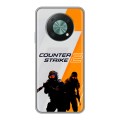 Дизайнерский силиконовый с усиленными углами чехол для Huawei Nova Y90 Counter Strike