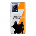 Дизайнерский силиконовый чехол для Xiaomi 13 Lite Counter Strike