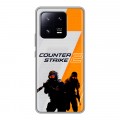 Дизайнерский силиконовый чехол для Xiaomi 13 Pro Counter Strike