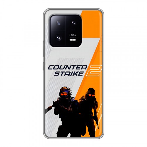 Дизайнерский силиконовый чехол для Xiaomi 13 Pro Counter Strike