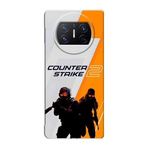 Дизайнерский пластиковый чехол для Huawei Mate X3 Counter Strike