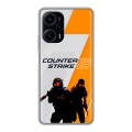 Дизайнерский силиконовый чехол для XIaomi Poco F5 Counter Strike