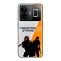 Дизайнерский силиконовый чехол для Realme GT3 Counter Strike