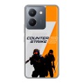 Дизайнерский пластиковый чехол для Vivo Y36 Counter Strike