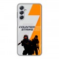 Дизайнерский силиконовый чехол для Samsung Galaxy M54 Counter Strike