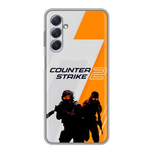 Дизайнерский силиконовый чехол для Samsung Galaxy M54 Counter Strike