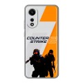 Дизайнерский пластиковый чехол для OPPO A78 4G Counter Strike