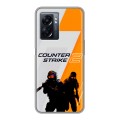 Дизайнерский силиконовый чехол для OPPO A57 5G Counter Strike