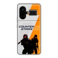 Дизайнерский силиконовый чехол для Realme GT5 Counter Strike