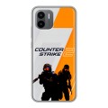 Дизайнерский силиконовый чехол для Xiaomi Redmi A2 Counter Strike