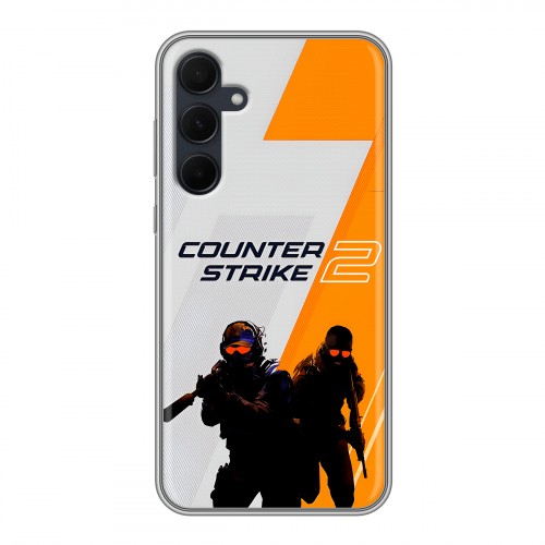 Дизайнерский пластиковый чехол для Samsung Galaxy A35 Counter Strike