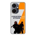Дизайнерский силиконовый чехол для Itel P55 Plus Counter Strike