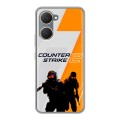 Дизайнерский силиконовый чехол для Vivo Y03 Counter Strike