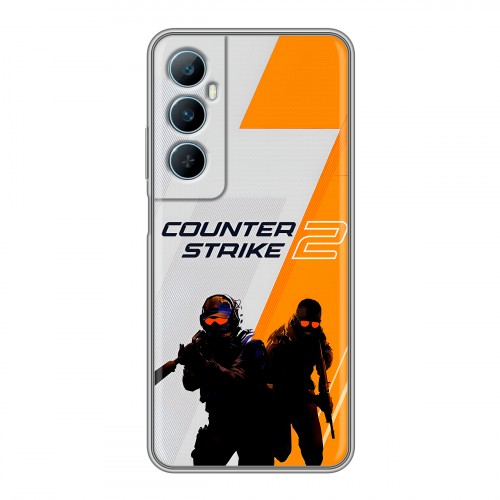 Дизайнерский пластиковый чехол для Realme C65 Counter Strike