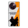 Дизайнерский силиконовый чехол для Vivo V30e Counter Strike