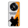 Дизайнерский силиконовый чехол для Itel RS4 Counter Strike