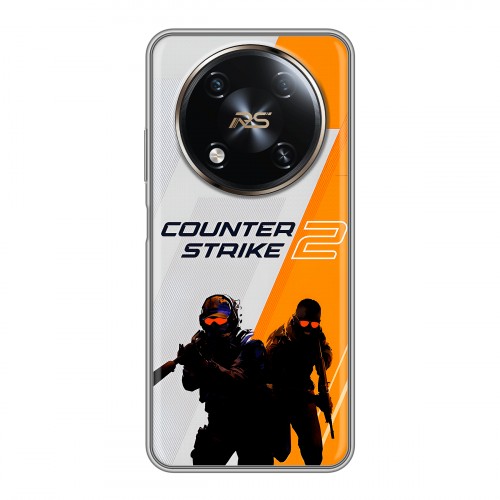 Дизайнерский силиконовый чехол для Itel RS4 Counter Strike