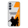 Дизайнерский силиконовый чехол для Samsung Galaxy M35 Counter Strike