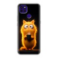 Дизайнерский силиконовый чехол для Lenovo K12 Pro Смешной кот
