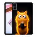 Дизайнерский силиконовый чехол для Xiaomi RedMi Pad Смешной кот