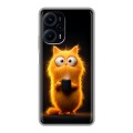 Дизайнерский силиконовый чехол для XIaomi Poco F5 Смешной кот