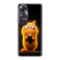 Дизайнерский пластиковый чехол для OPPO A60 Смешной кот