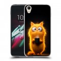 Дизайнерский пластиковый чехол для Alcatel One Touch Idol 3 (4.7) Смешной кот