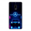 Дизайнерский пластиковый чехол для Nokia 6 Mercedes Мерседес