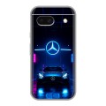 Дизайнерский пластиковый чехол для Google Pixel 8a Mercedes Мерседес