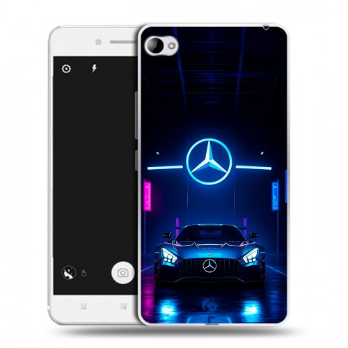 Дизайнерский пластиковый чехол для Lenovo S90 Mercedes Мерседес