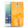 Дизайнерский силиконовый чехол для Lenovo Vibe P1m Милые котята