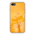 Дизайнерский силиконовый чехол для Iphone 7 Милые котята