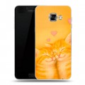 Дизайнерский пластиковый чехол для Samsung Galaxy C5 Милые котята
