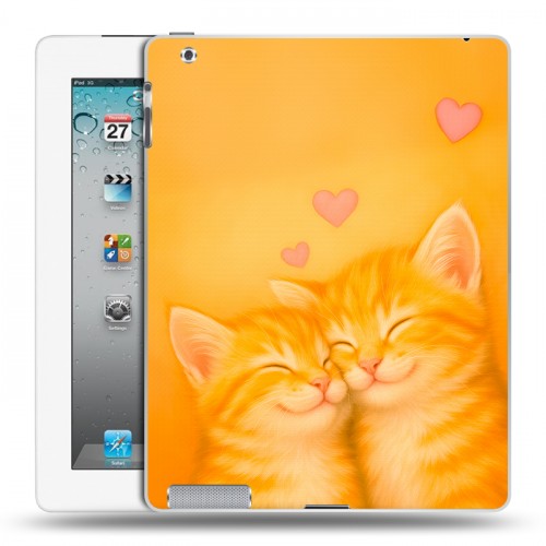 Дизайнерский пластиковый чехол для Ipad 2/3/4 Милые котята