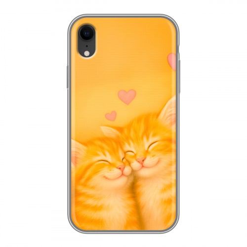 Дизайнерский пластиковый чехол для Iphone Xr Милые котята