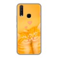 Дизайнерский силиконовый с усиленными углами чехол для Vivo Y17 Милые котята
