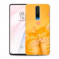 Дизайнерский пластиковый чехол для Xiaomi RedMi K30 Милые котята