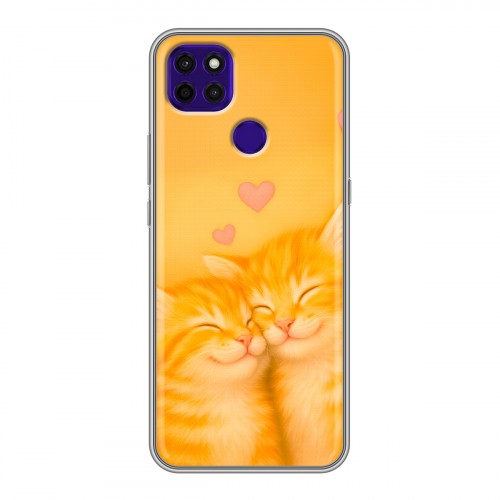 Дизайнерский силиконовый чехол для Lenovo K12 Pro Милые котята