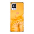 Дизайнерский силиконовый чехол для Realme 8i Милые котята