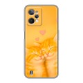 Дизайнерский силиконовый чехол для Realme C31 Милые котята