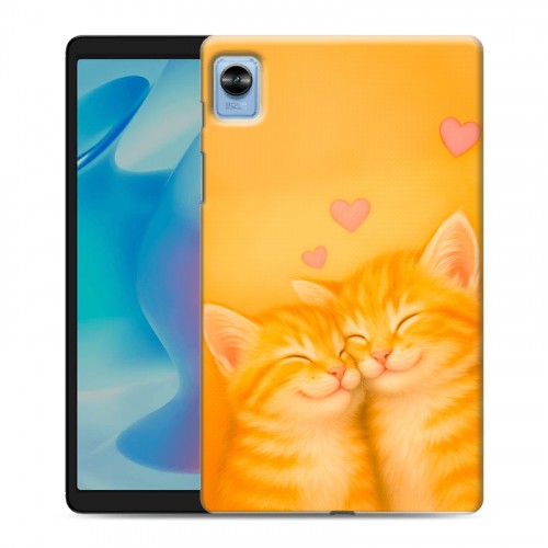 Дизайнерский силиконовый чехол для Realme Pad Mini Милые котята