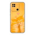 Дизайнерский силиконовый чехол для Xiaomi Redmi 10A Милые котята